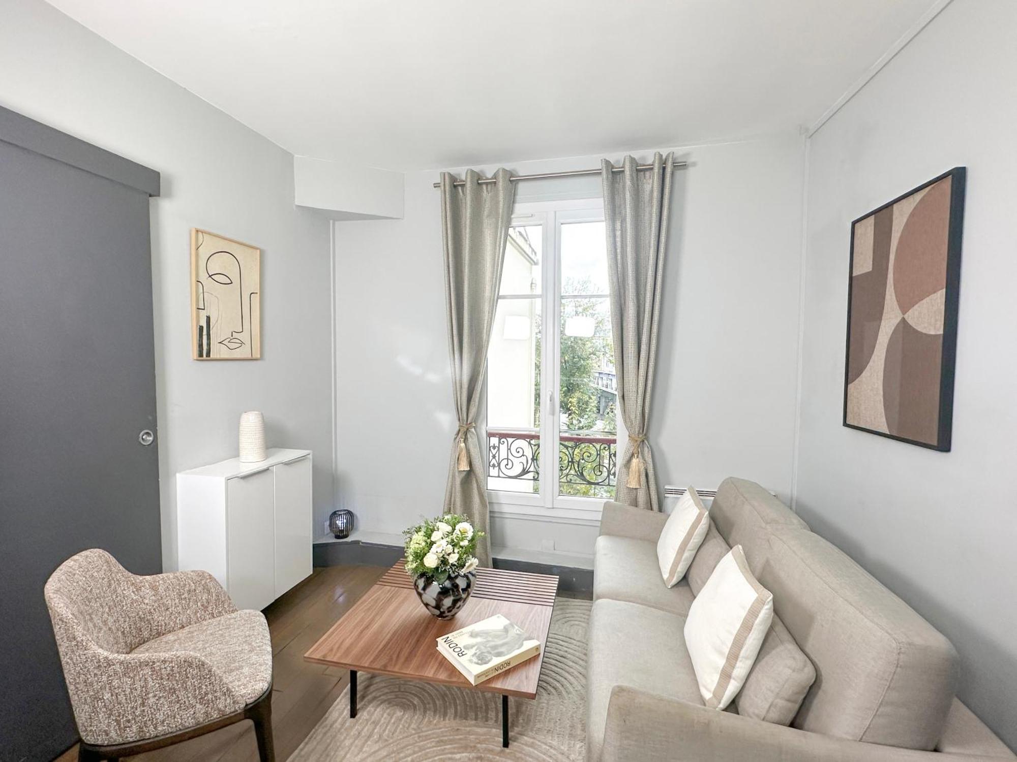 Eiffel Tower - Charming Apartment - 827 Paris Exterior foto